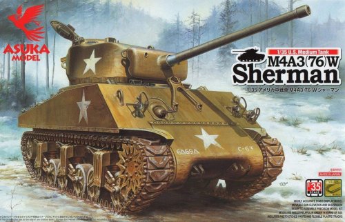 Przejdź do produktu ASUKA (TASCA) 35019 - 1:35 M4A3(76)W Sherman