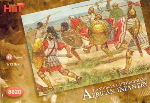 Przejdź do produktu HAT 8020 - 1:72 Hannibals Carthaginians - African Infantry