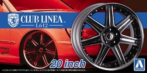 Przejdź do produktu AOSHIMA 05278 - 1:24 Felgi + Opony Clublinea L612 20inch