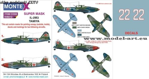 Przejdź do produktu MONTEX K48212 - 1:48 IL-2M3
