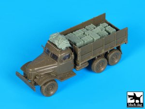BLACK DOG T72104 - 1:72 Zil 157 Soviet army truck accessories set