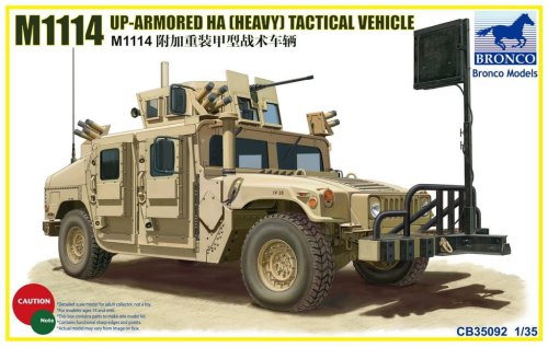 Przejdź do produktu BRONCO CB 35092 - 1:35 M1114 Up-Armoured HA Tactical Vehicle
