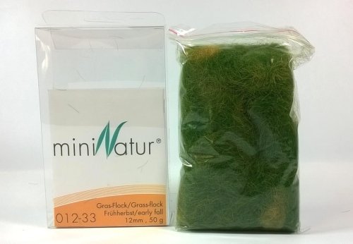 Przejdź do produktu MININATUR 012-33 - Trawa statyczna 12 mm - wczesna jesień / Grass flocking 12 mm - early fall