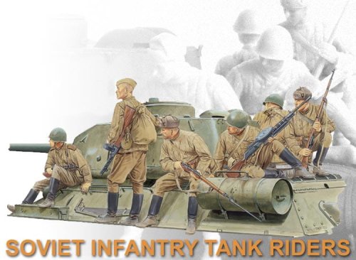 Przejdź do produktu DRAGON 6197 - 1:35 Soviet Infantry Tank Riders