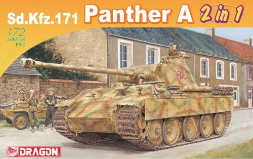 Przejdź do produktu DRAGON 7546 - 1:72 Sd.Kfz.171 Panther A Early / Late