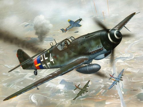 Przejdź do produktu REVELL 64160 - 1:72 Messerschmitt Bf-109 G-10