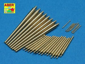 ABER 1:350L-50  - 1:350 Set of barrels 203mm x 8; 100mm x 16, 37mm x 8 for Italian Navy Pola class heavy crusies