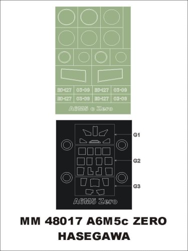 Przejdź do produktu MONTEX MM48017 - 1:48 A6M5c Zero