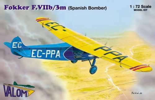 Przejdź do produktu VALOM 72064 - 1:72 Fokker F.VIIb/3m Spanish Bomber