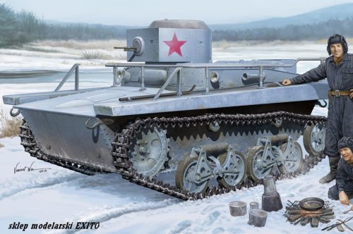 Przejdź do produktu HOBBY BOSS 83820 - 1:35 Soviet T-37TU Command Tank