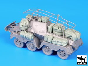 BLACK DOG T72058 - 1:72 Sd Kfz 263 accessories set