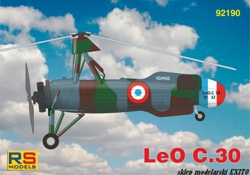 Przejdź do produktu RS MODELS 92190 - 1:72 LeO C.30