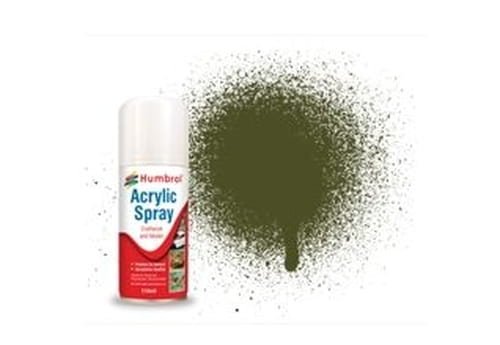 Przejdź do produktu Humbrol AD6155 - Farba akrylowa 155 Olive Drab Matt spray 150 ml
