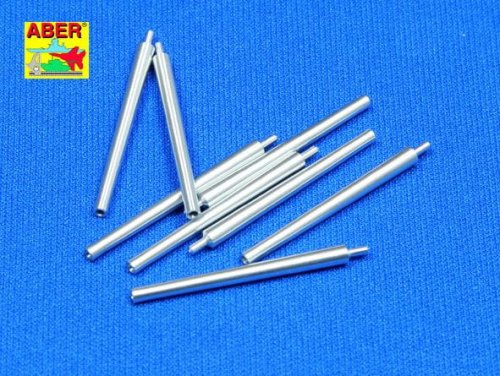 Przejdź do produktu ABER 1:350L-08  - 1:350 Set of 8 pcs 406 mm barrels for Japanese ships Mutsu and Nagato