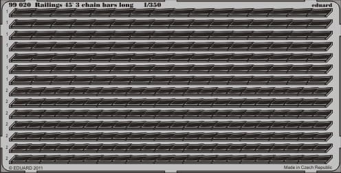 Przejdź do produktu EDUARD 99020 - 1:350 Railings 45´ 3 chain bars long