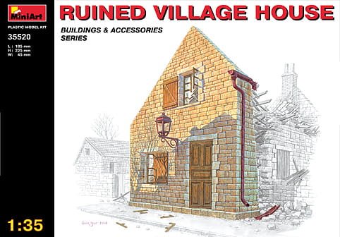 Przejdź do produktu MINIART 35520 - 1:35 Village Ruined House