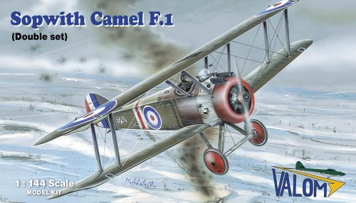 Przejdź do produktu VALOM 14417 - 1:144 Sopwith Camel F.1 - Double set