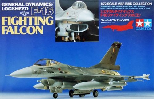Przejdź do produktu TAMIYA 60701 - 1:72 F16 Fighting Falcon