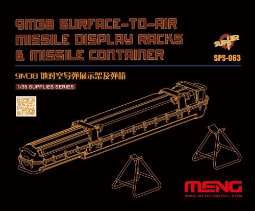 Przejdź do produktu MENG MODEL  SPS063 - 1:35 M38 Surface-to-air Missile Display Racks & Missile Container