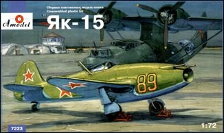 Przejdź do produktu AMODEL 7223 - 1:72 Yakovlev Yak-15