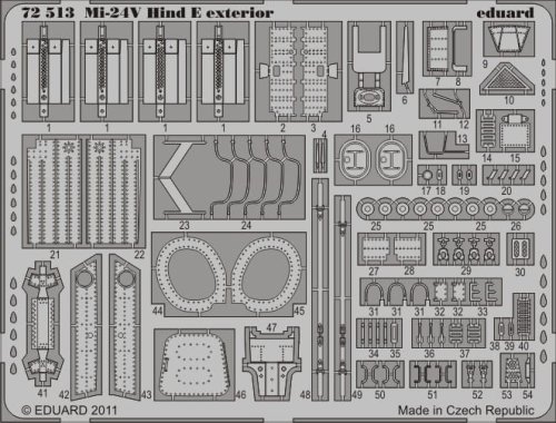 Przejdź do produktu EDUARD 72513 - 1:72 Mi-24V Hind E exterior