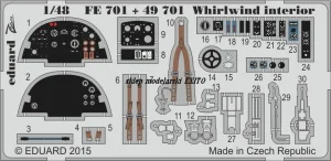 Eduard FE701 - 1:48 Whirlwind interior