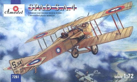 Przejdź do produktu AMODEL 7261 - 1:72 SPAD S.A.4