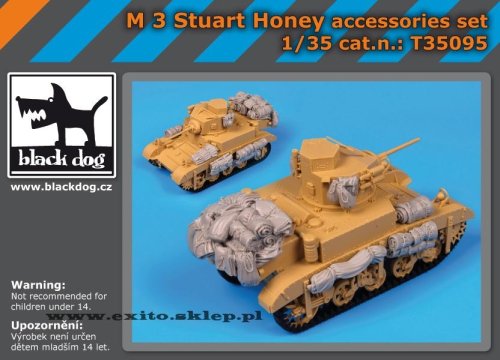 Przejdź do produktu BLACK DOG T35095 - 1:35 M3 Stuart Honey accessories set
