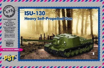 Przejdź do produktu PST/ZEBRANO 72073 - 1:72 ISU-130 Heavy Self-Propelled Gun