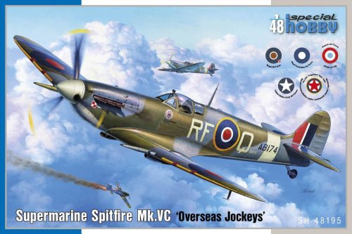 Przejdź do produktu SPECIAL HOBBY 48195 - 1:48 Spitfire Mk. VC - Overseas Jockeys