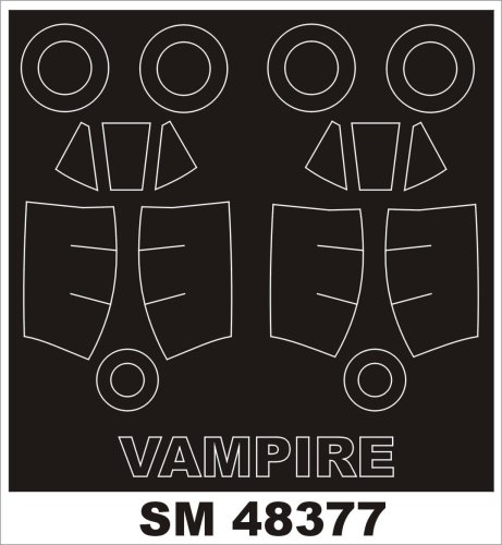 Przejdź do produktu MONTEX SM48377 - 1:48 Vampire FB Mk 9