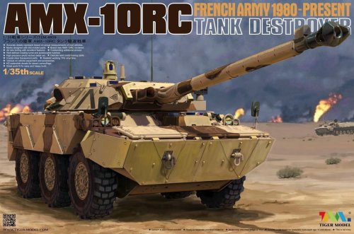 Przejdź do produktu TIGER MODEL 4609 - 1:35 AMX-10RC Tank Destroyer