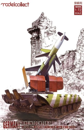 Przejdź do produktu MODELCOLLECT UA72076 - 1:72 Germany Rheintochter 1 Movable Missile Launcher with  E-100 body