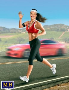 MASTER BOX 24050 - 1:24 Jogging some miles. Tyra