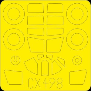 EDUARD CX498 - 1:72 Curtiss P-40N