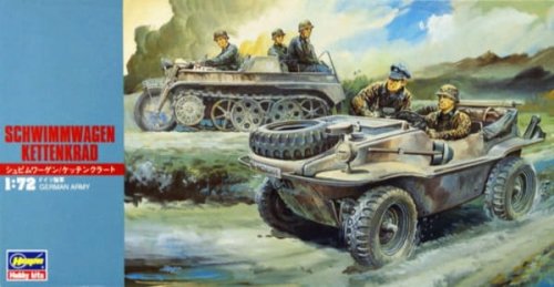 Przejdź do produktu HASEGAWA MT13 - 1:72 Schwimmwagen / Kettenkrad