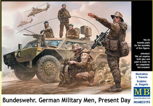 Przejdź do produktu MASTER BOX 35195 - 1:35 Bundeswehr German Military men - Present day