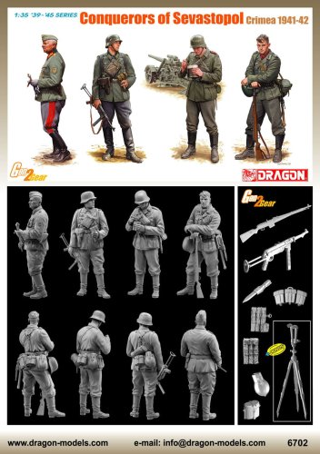 Przejdź do produktu DRAGON 6702 - 1:35 Conquerors of Sevastopol - Crimea 1941-1942