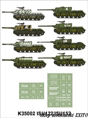 Przejdź do produktu MONTEX K35002 - 1:35 ISU-122 , ISU-152