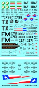 TECHMOD 32033 - 1:32 F-4D Phantom II