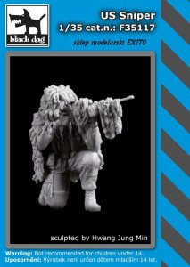 BLACK DOG F35117 - 1:35 US Sniper