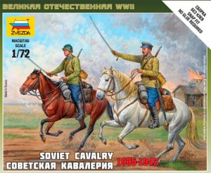 ZVEZDA 6161 - 1:72 Soviet Cavalry