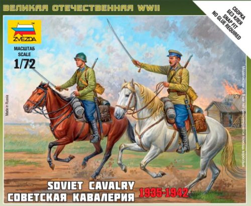 Przejdź do produktu ZVEZDA 6161 - 1:72 Soviet Cavalry