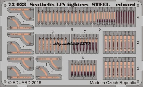 Przejdź do produktu EDUARD 73038 - 1:72 Seatbelts IJN fighters - Steel