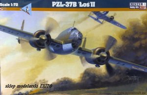 MISTERCRAFT D08 - 1:72 PZL 37B Łoś II