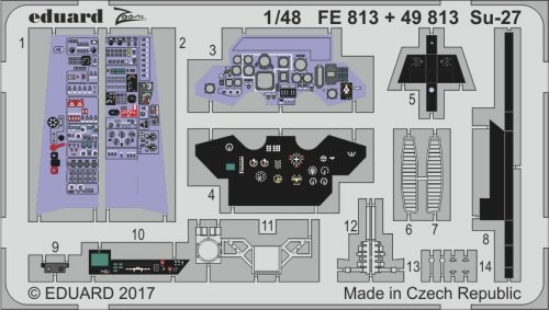Przejdź do produktu EDUARD FE813 - 1:48 Su-27