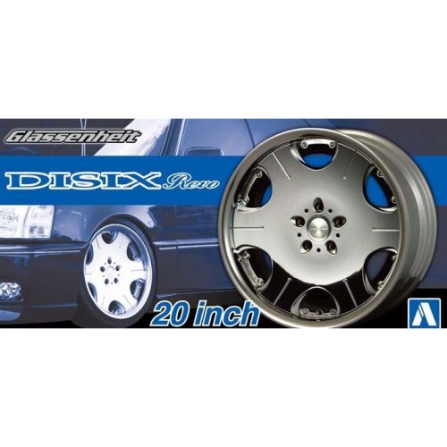 Przejdź do produktu AOSHIMA 05373 - 1:24 Felgi + Opony Glassenheit Disix Revo 20