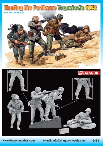 Przejdź do produktu DRAGON 6491 - 1:35 Hunting the Partisans Yugoslavia 1943