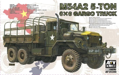 Przejdź do produktu AFV CLUB 35300 - 1:35 M54A2 5-Ton 6x6 Cargo Truck