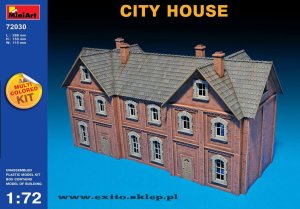 MINIART 72030 - 1:72 City House - multicolored kit